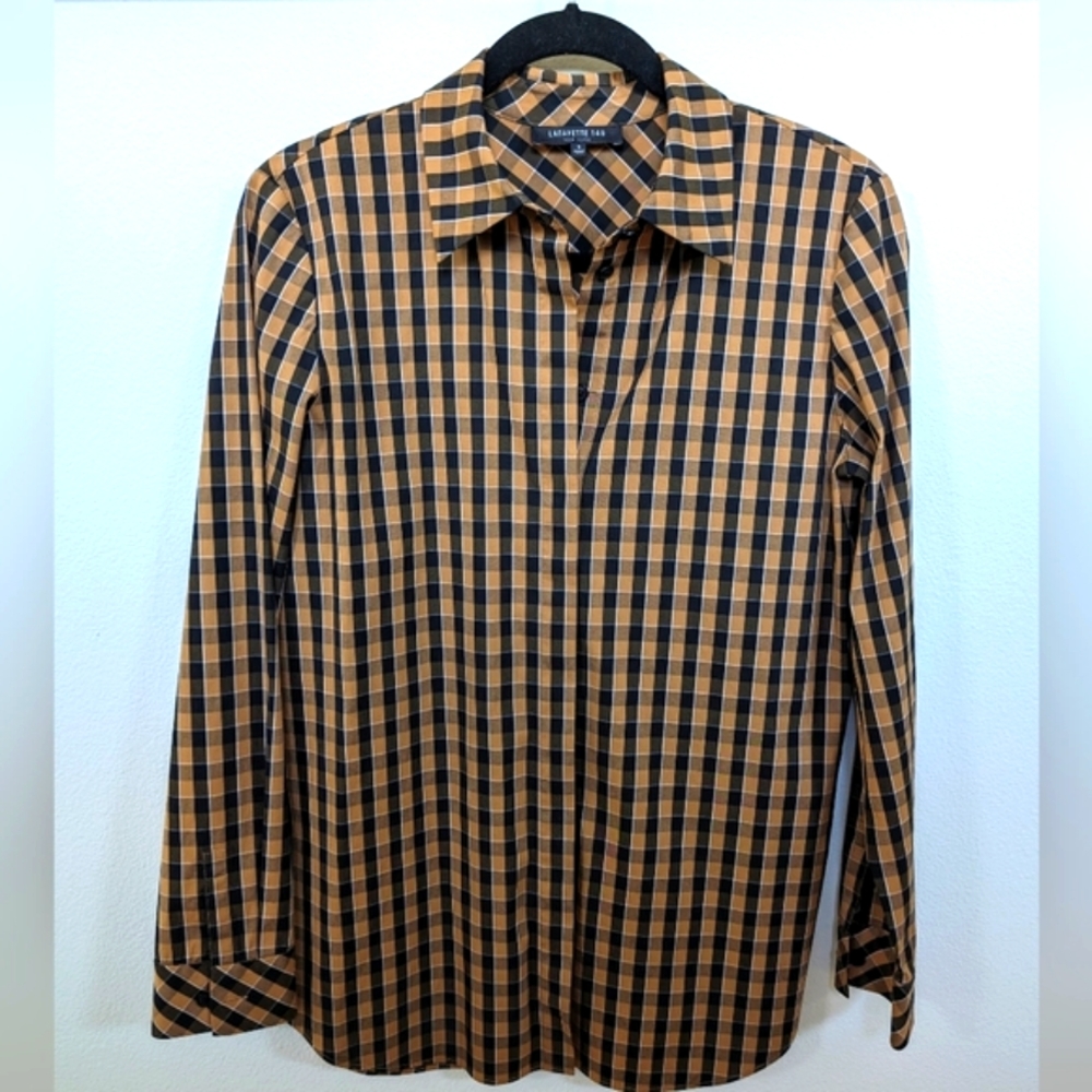 Lafayette 148 New York collared shirt